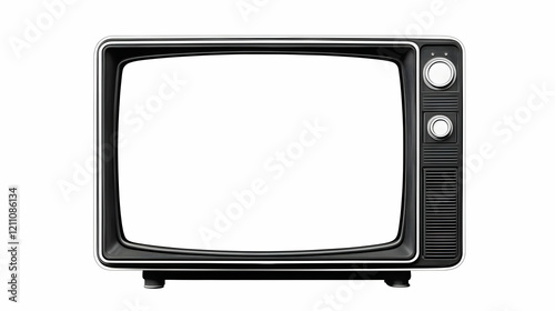 Vintage Television Set Disp...