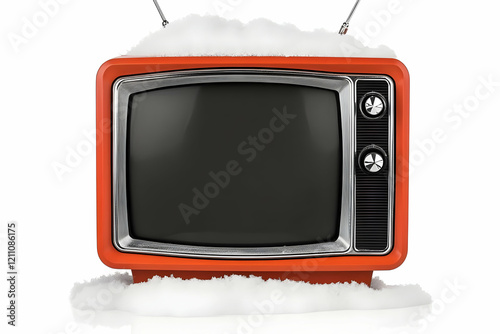 Retro Orange TV Set Stands ...
