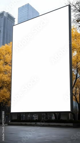 Blank Billboard Display Sta...
