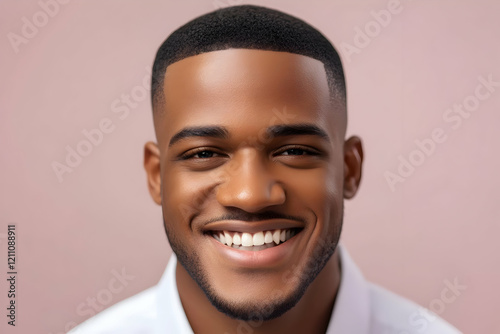 Portrait of a Smiling Young...