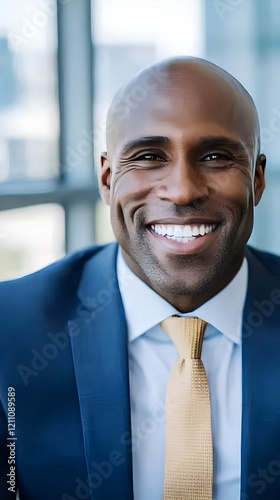 Portrait of a Smiling Profe...