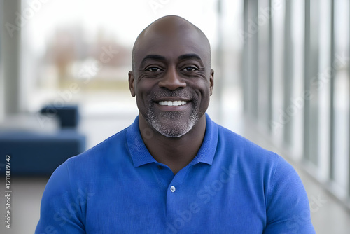 Portrait of a Smiling Matur...