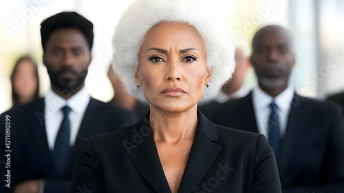 Serious Senior Businesswoma...