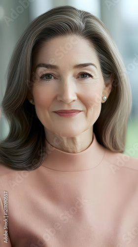 Portrait of a Mature Woman ...