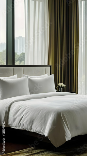 Crisp White Bedding Enhance...