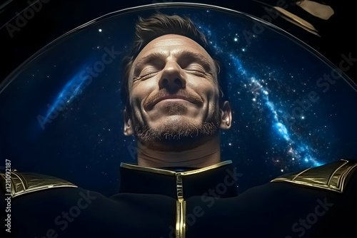 Astronaut Dreams Peacefully...