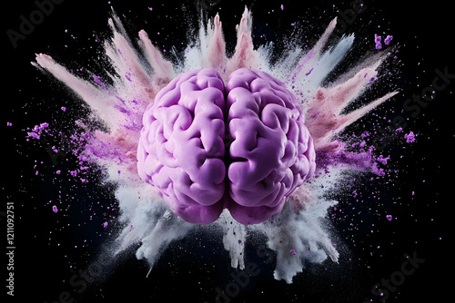 Purple Brain Explodes with ...