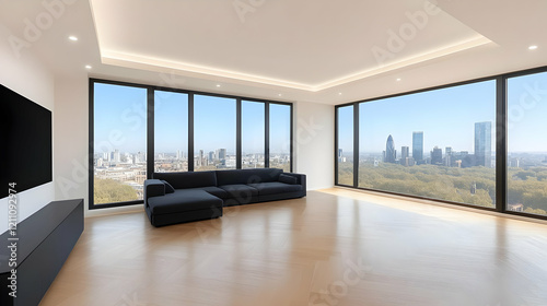 Modern Living Room Interior...