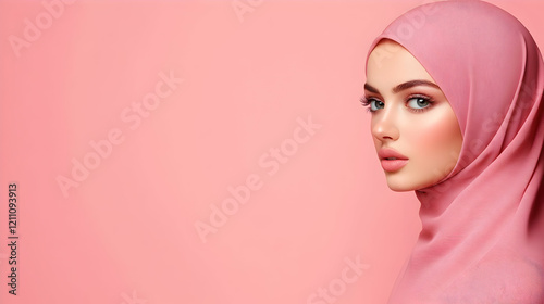 Portrait of a Woman Wearing...