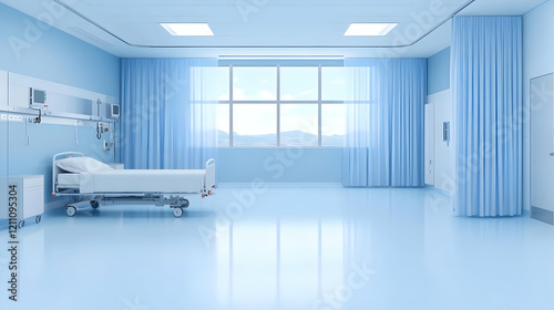 Clean and Modern Hospital R...