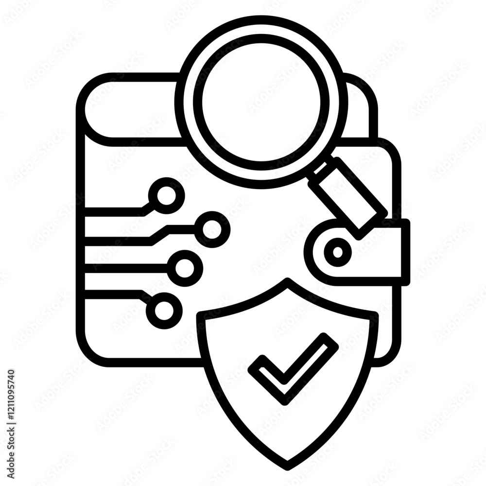 Security audit icon Security audit icon