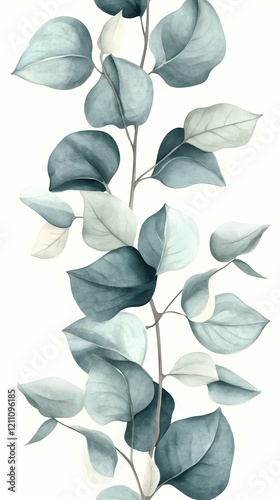 Elegant Eucalyptus Branch w...