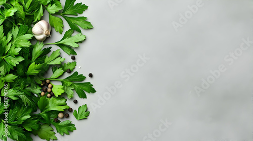 Fresh Parsley, Garlic, and ...