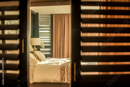 Cozy Bedroom Scene Glimpsed...