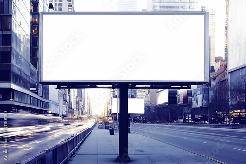 Blank Billboard Stands Tall...