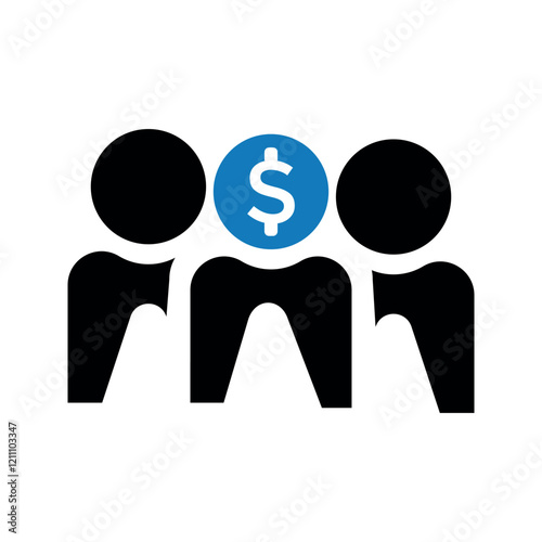 Business investor icon.