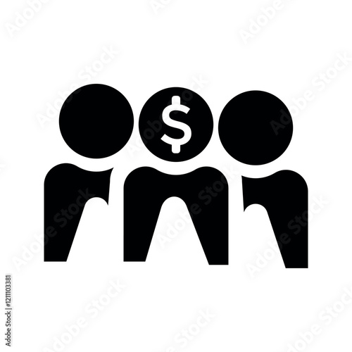 Business investor icon.