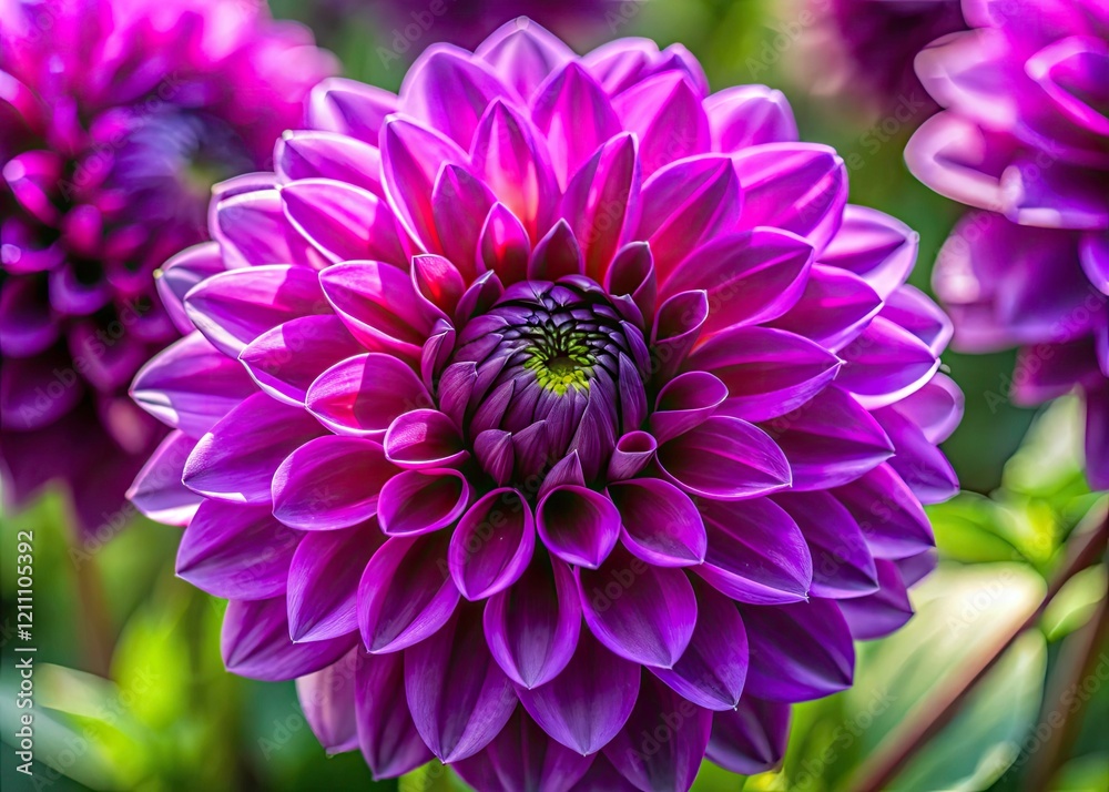 Purple Brittoniana Flower Bloom - High Depth of Field Photography Purple Brittoniana Flower Bloom - High Depth of Field Photography