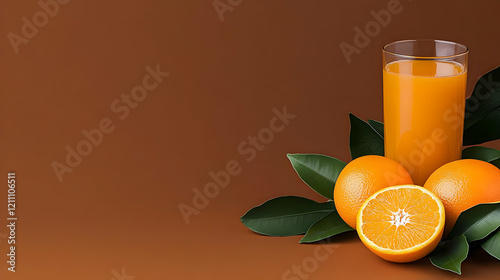 Glass of Fresh Orange Juice...
