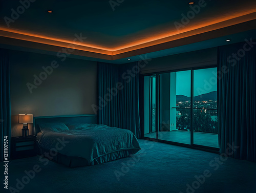 Modern Bedroom Interior Des...