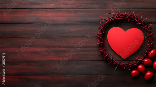 Crown of Thorns with Heart ...