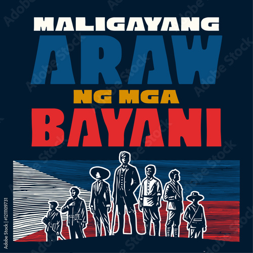 Philippine National Heroes Day Social Media Template