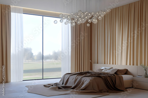 Modern Bedroom Interior Des...