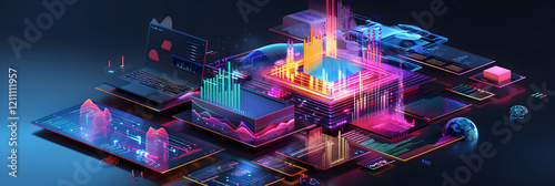 Multifaceted Visual Depiction of Machine Learning Prediction Models with Data Analysis