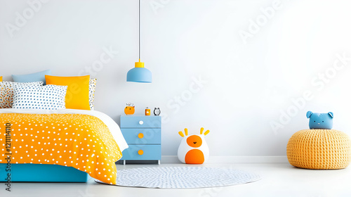 Cozy kid's bedroom interior...