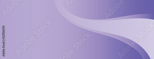 Purple gradient background with smooth, flowing lines. The background is soft and purple, creating a calming, abstract texture. Minimal abstract wavy gradient vector background