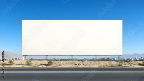 Blank Billboard Stands Tall...