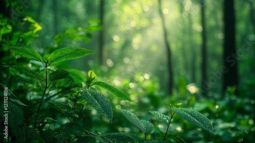 Lush Green Forest of the Western Ghats,