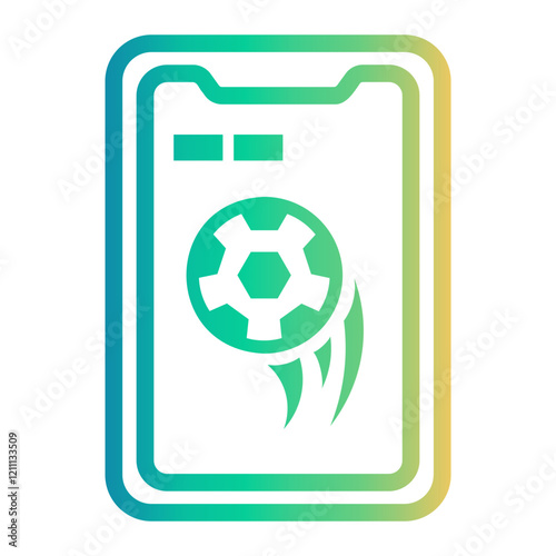 broadcasting Line Gradient Icon