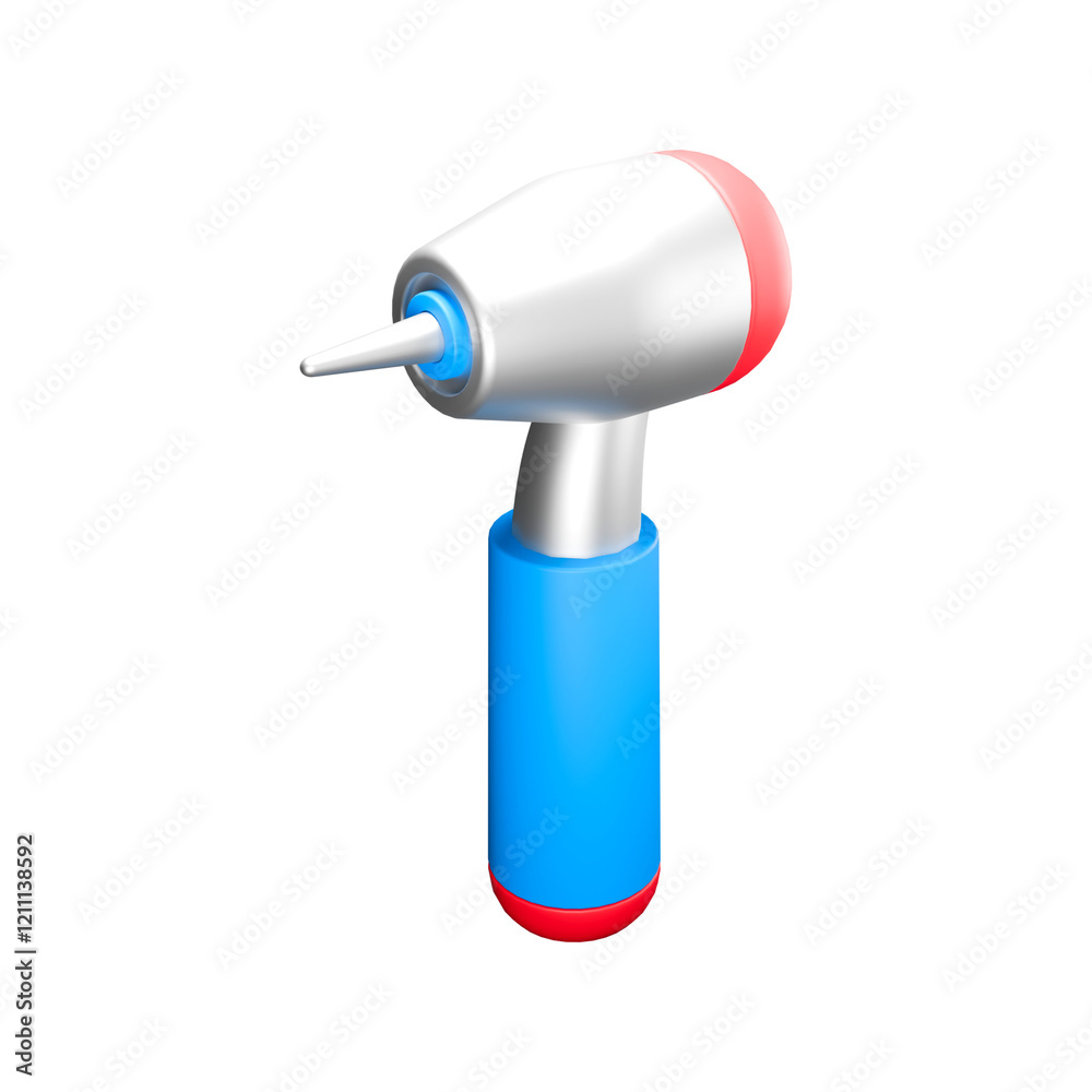 Fototapeta premium a 3D illustration of tooth drill for dentistry