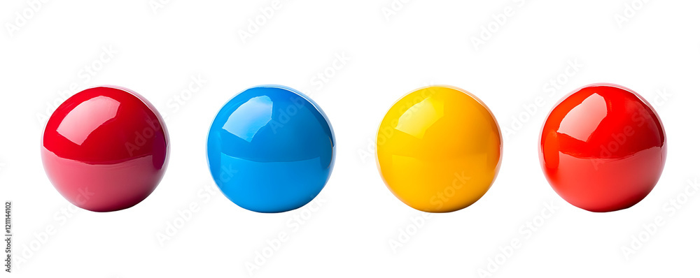 Shiny Easter eggs in red, blue, yellow colors isolated on a transparent background. Shiny Easter eggs in red, blue, yellow colors isolated on a transparent background.