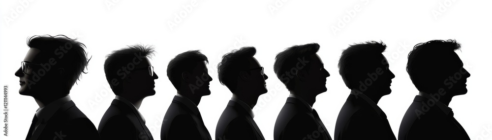 A diverse group of people standing together in line, study of community and togetherness A diverse group of people standing together in line, study of community and togetherness
