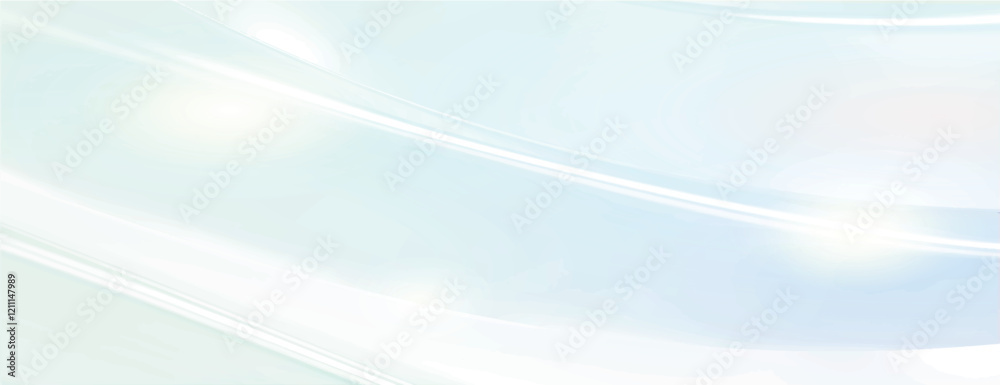 Soft, flowing background with a light blue color. The background features a smooth, wave-like texture with a calming blue hue. Gradient wave background vector. Blue background.