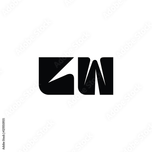 Free Download LW monogram logo design letter text name symbol monochrome logotype alphabet character simple logo - GFXLoad