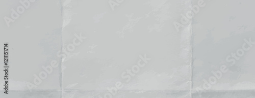 Gray background with a paper texture. The background is light gray with subtle creases, giving a soft, textured appearance. Paper texture background vector. Gray background.
