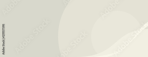 Minimalist background with soft beige tones. The background features smooth, flowing curves in beige, creating a calming, abstract texture. Digital background vector. Beige background.