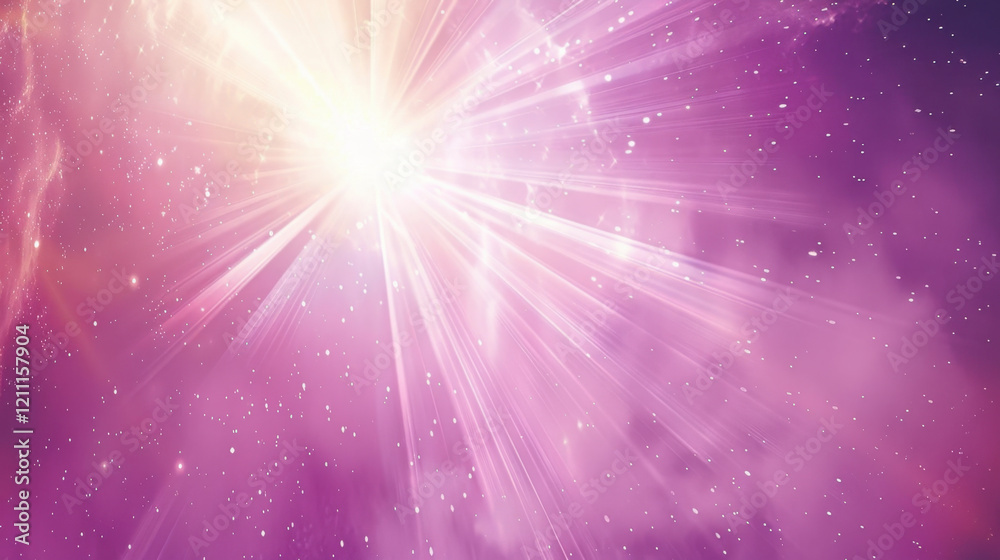 vibrant cosmic explosion with radiant light and purple hues, creating sense of wonder and beauty in universe vibrant cosmic explosion with radiant light and purple hues, creating sense of wonder and beauty in universe