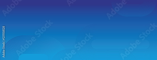 Gradient blue background with a smooth texture, featuring abstract line patterns. The blue background creates a modern, dynamic feel. Geometric gradient background vector. Blue background.