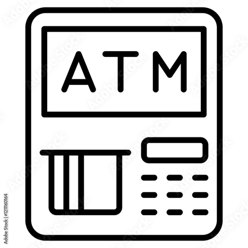 ATM Machine icon photo