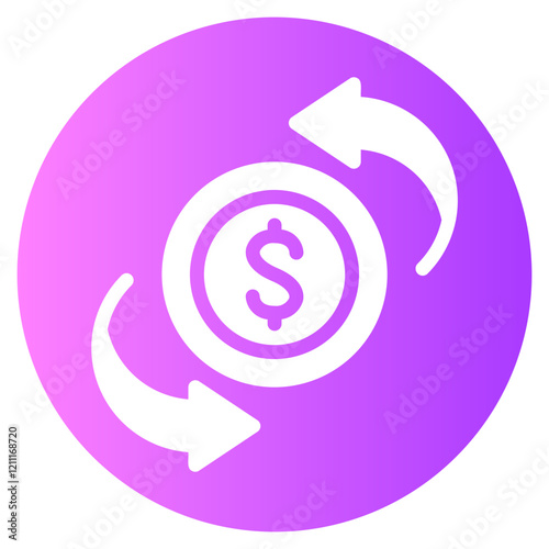 peer to peer gradient icon