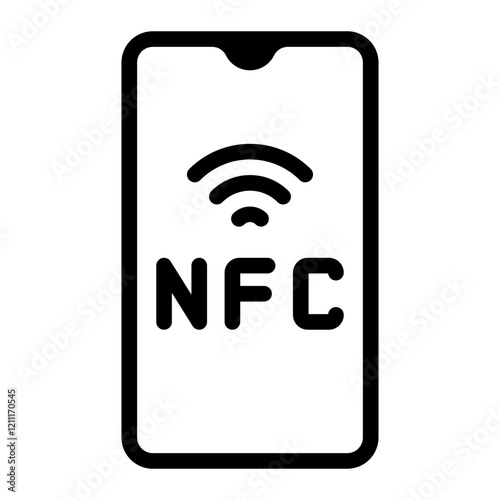 nfc glyph icon