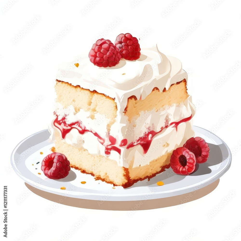 the AI Image Generator, Vibrant Layered Cake Decorated With Fresh Fruits the AI Image Generator, Vibrant Layered Cake Decorated With Fresh Fruits