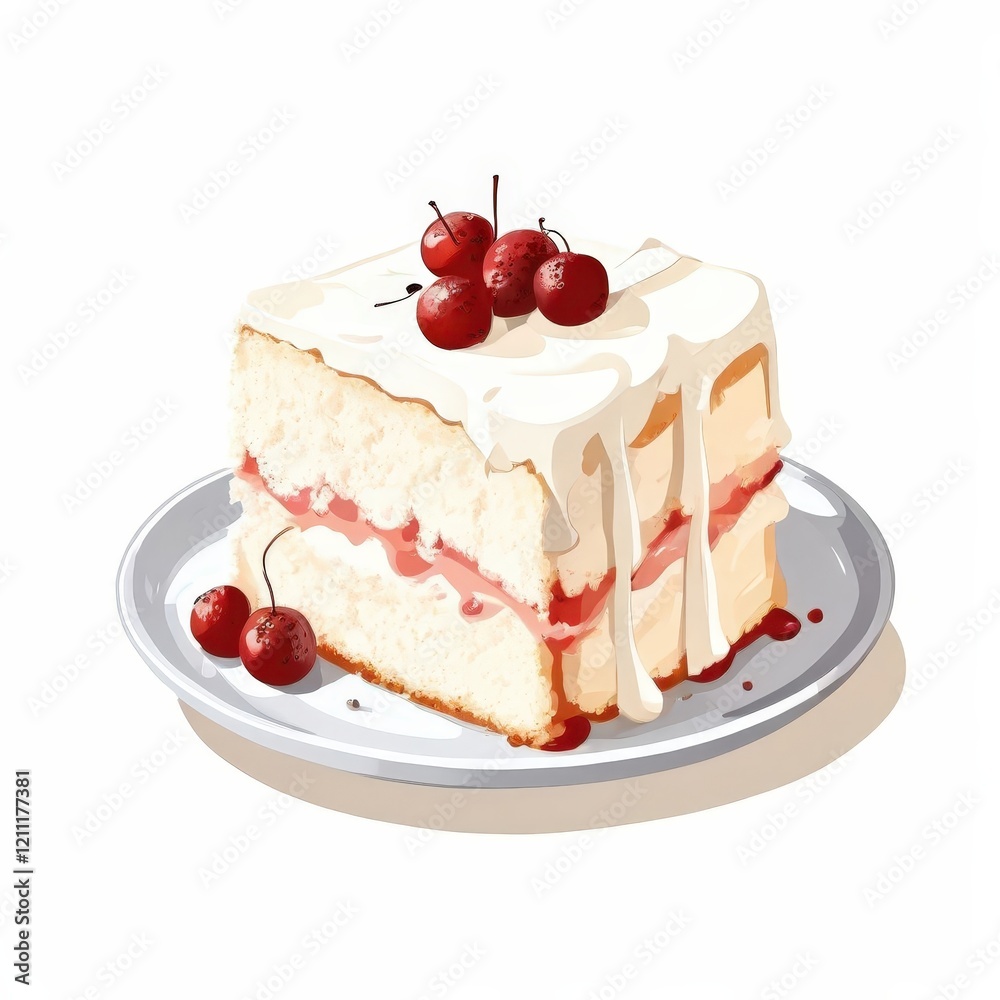 the AI Image Generator, Vibrant Layered Cake Decorated With Fresh Fruits the AI Image Generator, Vibrant Layered Cake Decorated With Fresh Fruits