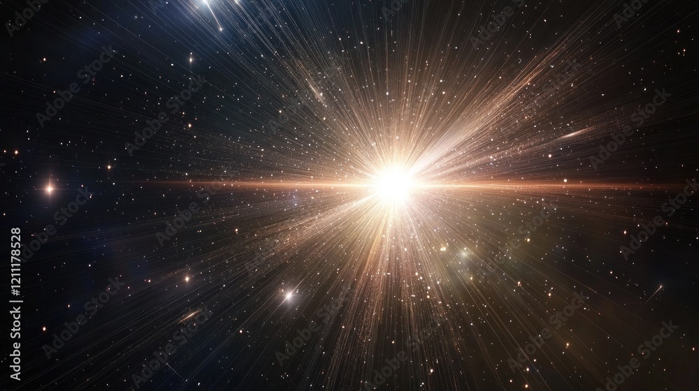Cosmic Explosion: A Stellar Burst in the Vastness of Space Cosmic Explosion: A Stellar Burst in the Vastness of Space