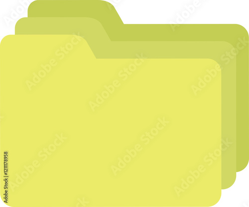 파일 폴더 일러스트 File folder illustration