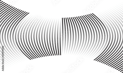 abstract trendy gradient oblique squeeze line pattern art perfect for background.